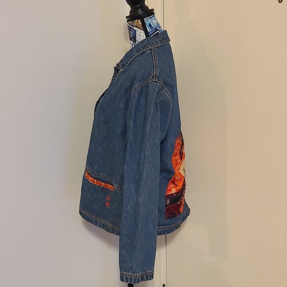 Chico's Jean Jacket - Picture 3 of 8